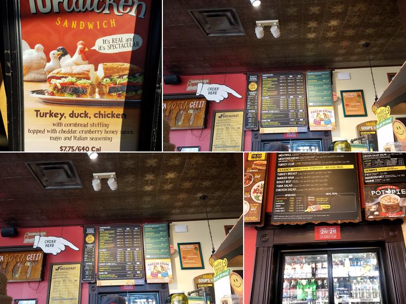 Potbelly Menu