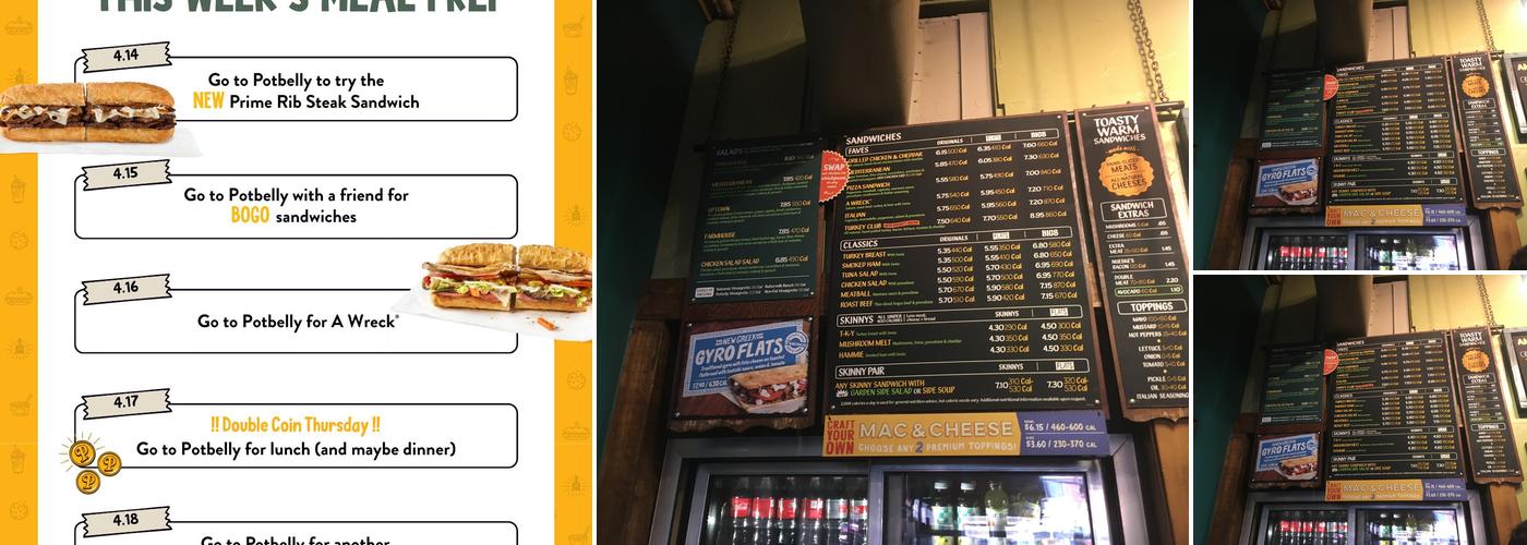 Potbelly Menu