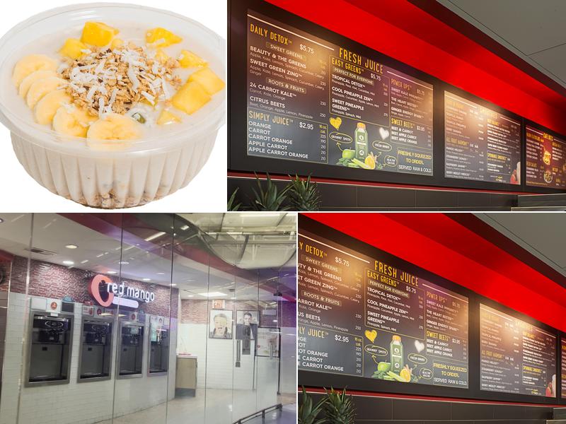 Red Mango Menu