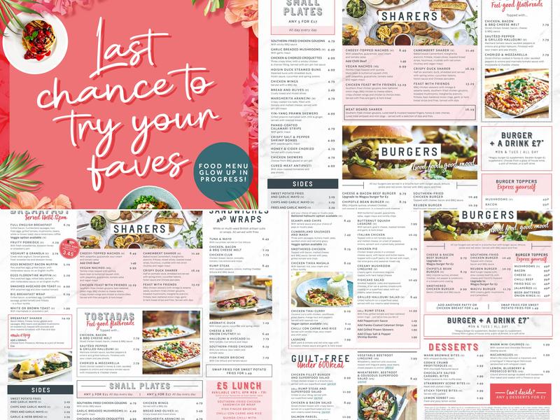 Slug & Lettuce - Solihull Menu