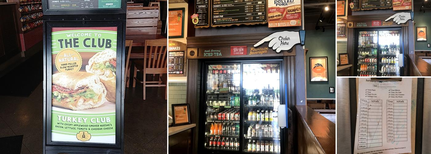 Potbelly Sandwich Shop Menu