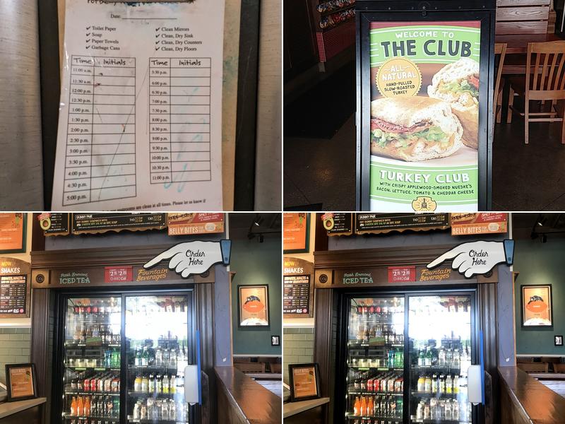 Potbelly Sandwich Shop Menu