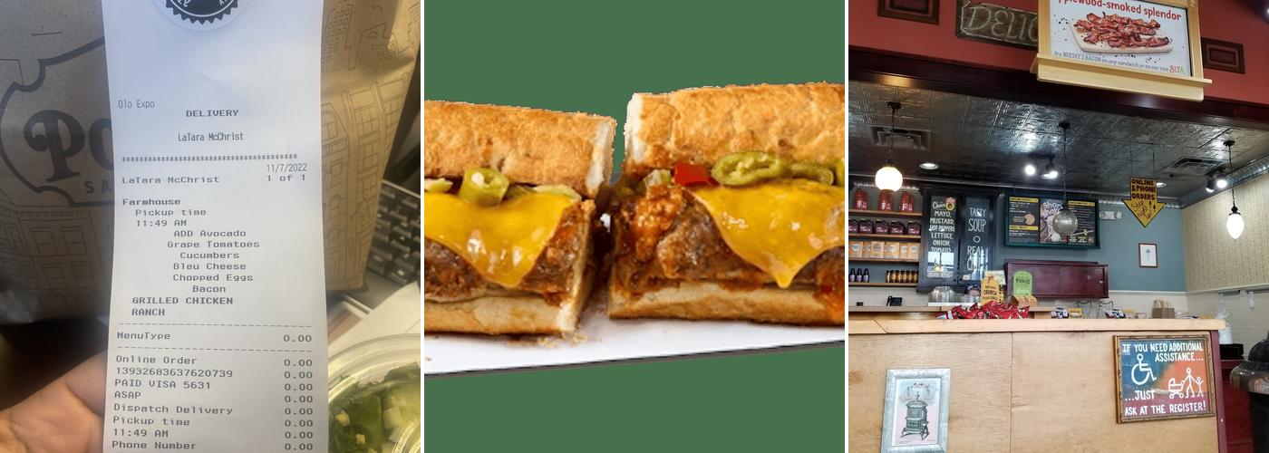 Potbelly Sandwich Shop Menu