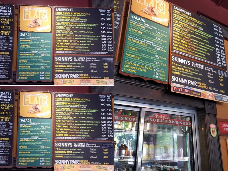 Potbelly Menu