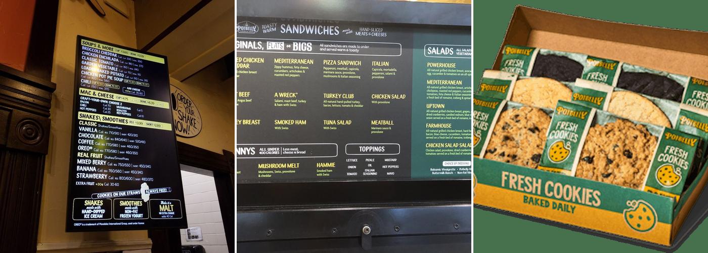 Potbelly Menu