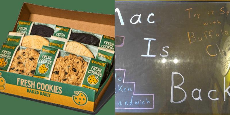 Potbelly Sandwich Shop Menu