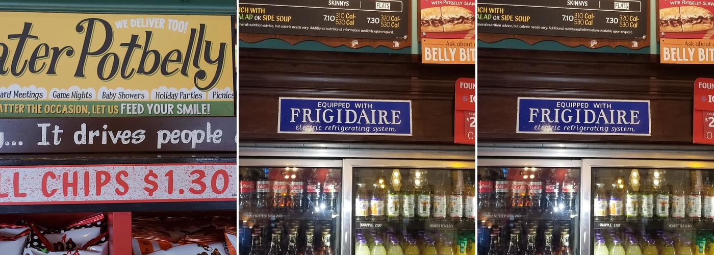 Potbelly Menu