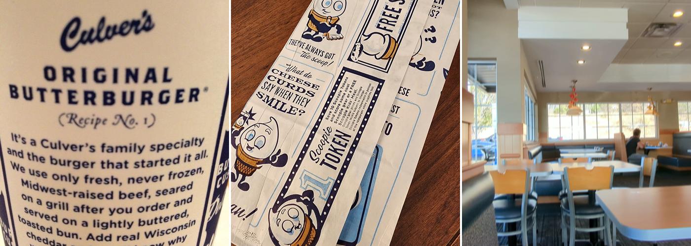 Culver’s Menu