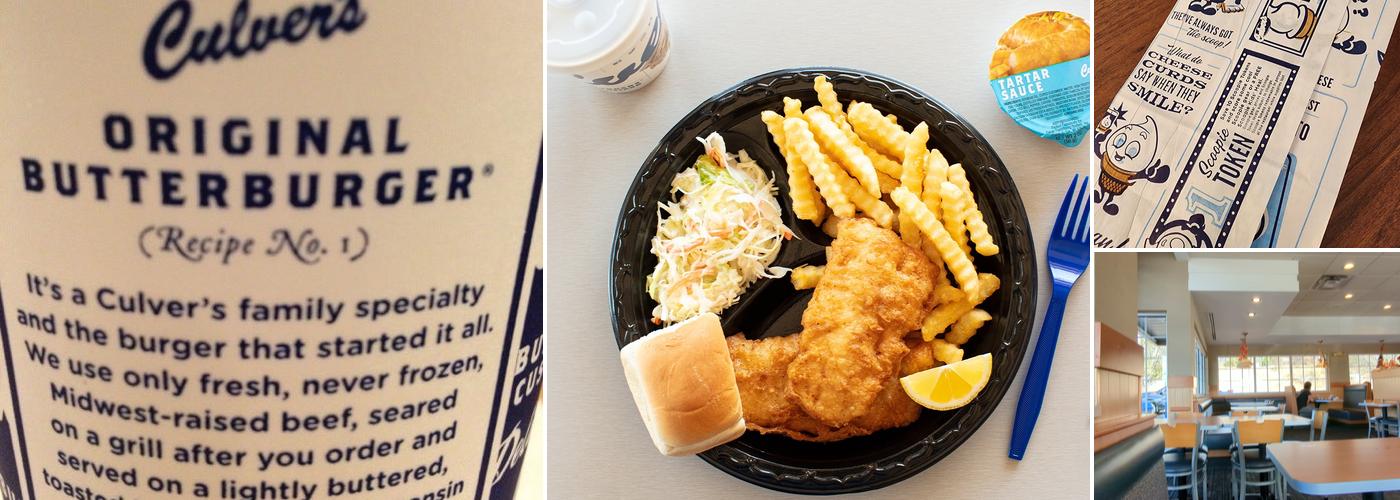 Culver’s Menu