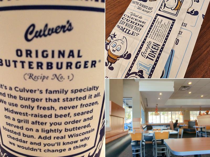 Culver’s Menu