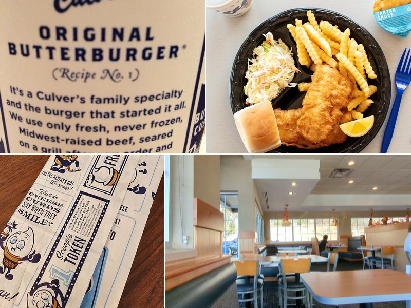 Culver’s Menu