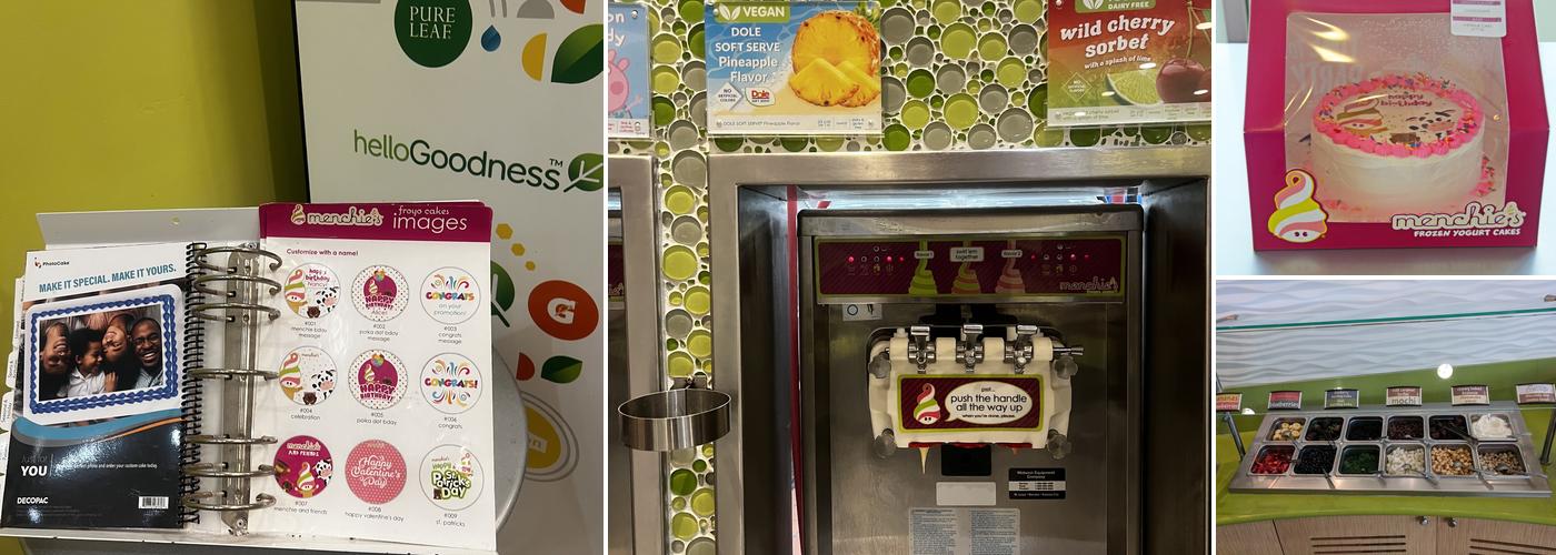 Menchie's Frozen Yogurt Menu