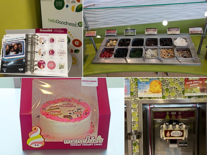 Menchie's Frozen Yogurt Menu