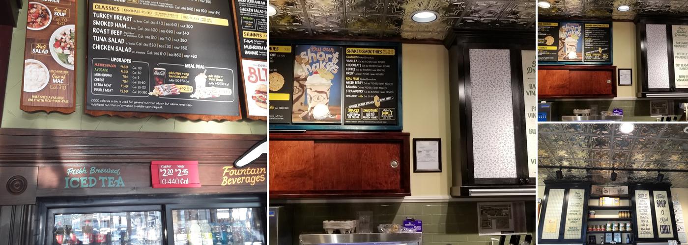 Potbelly Sandwich Shop Menu