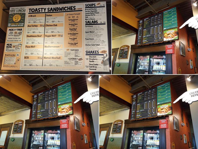 Potbelly Sandwich Shop near Millennium Park Menu