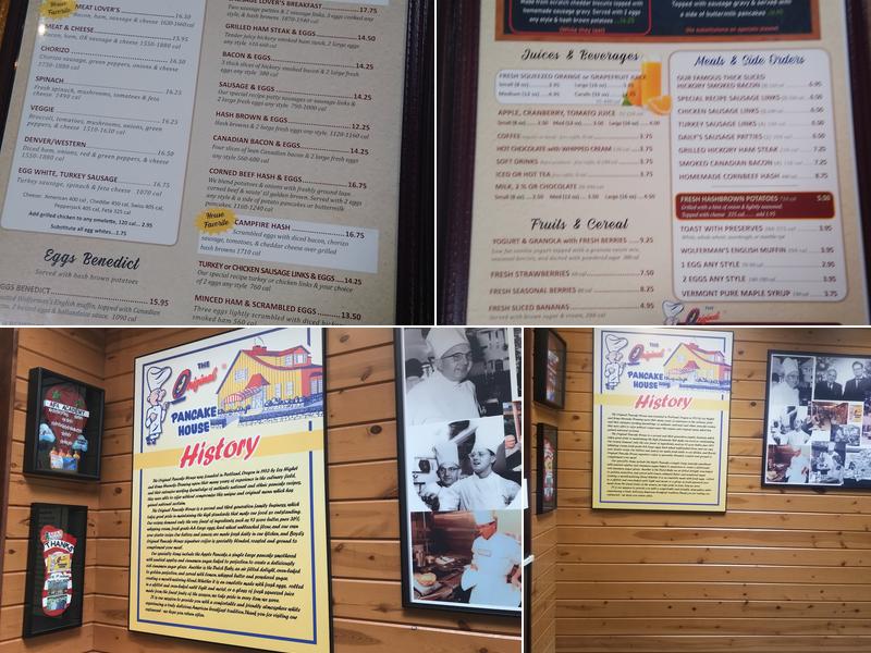 The Original Pancake House Ladue Menu