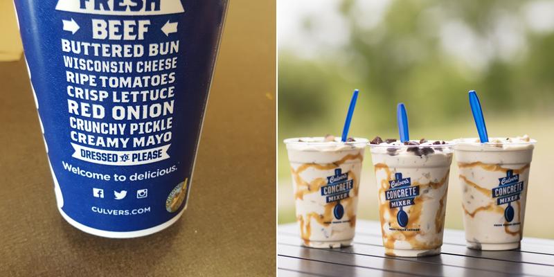Culver’s Menu