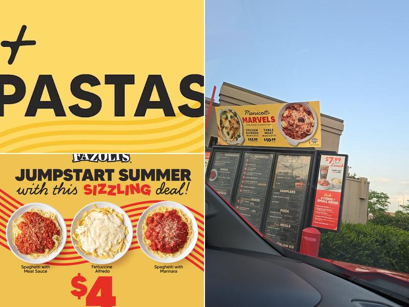 Fazoli's Menu