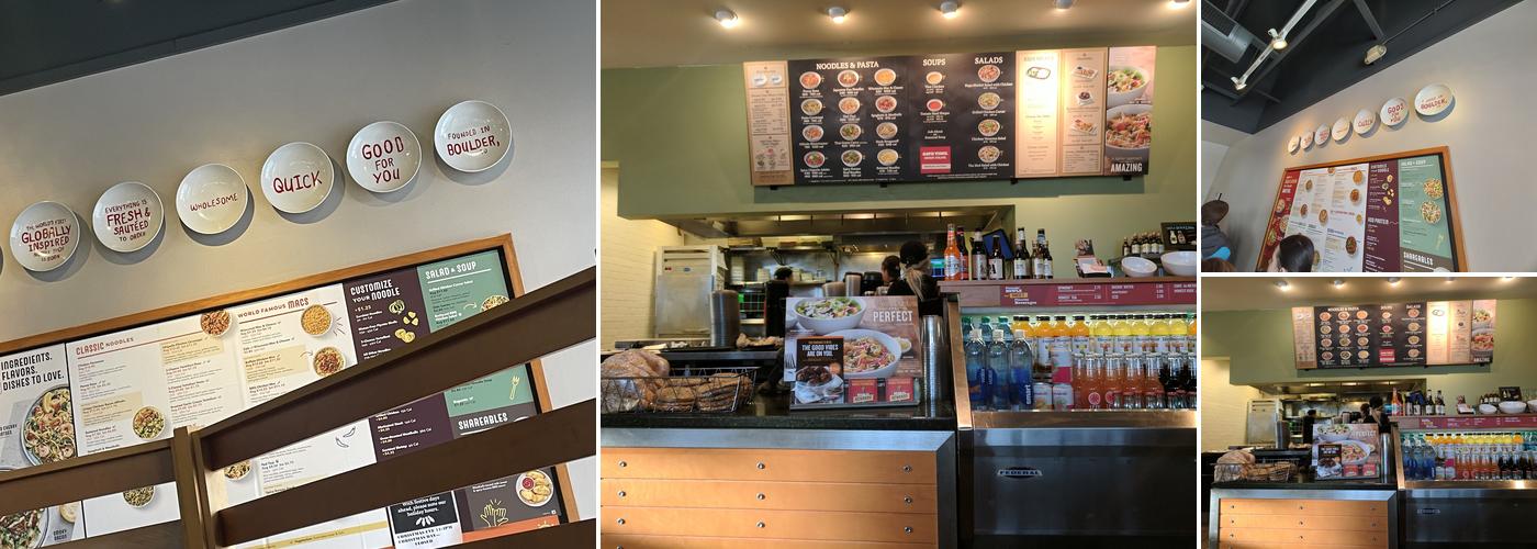 Noodles and Company Menu