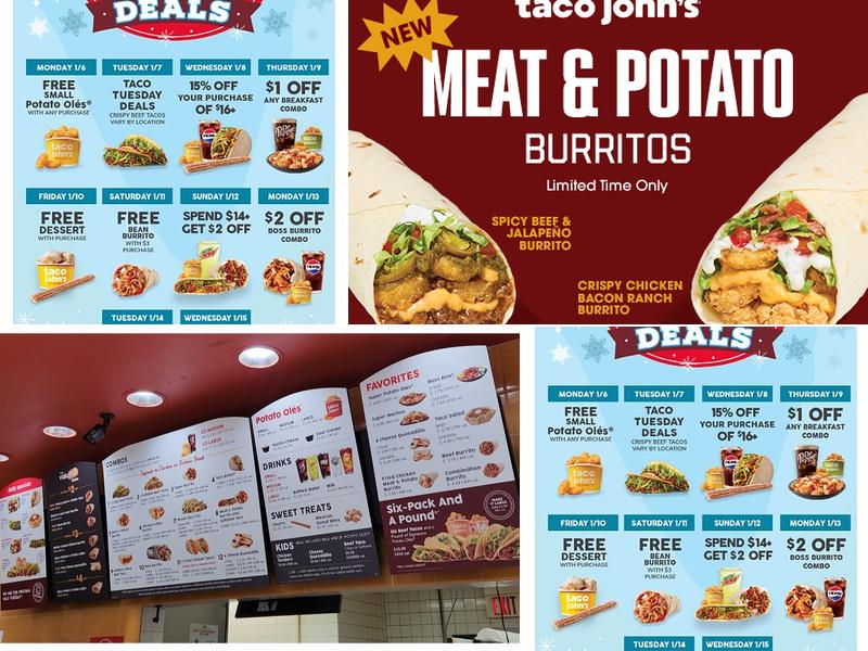 Taco John's Menu