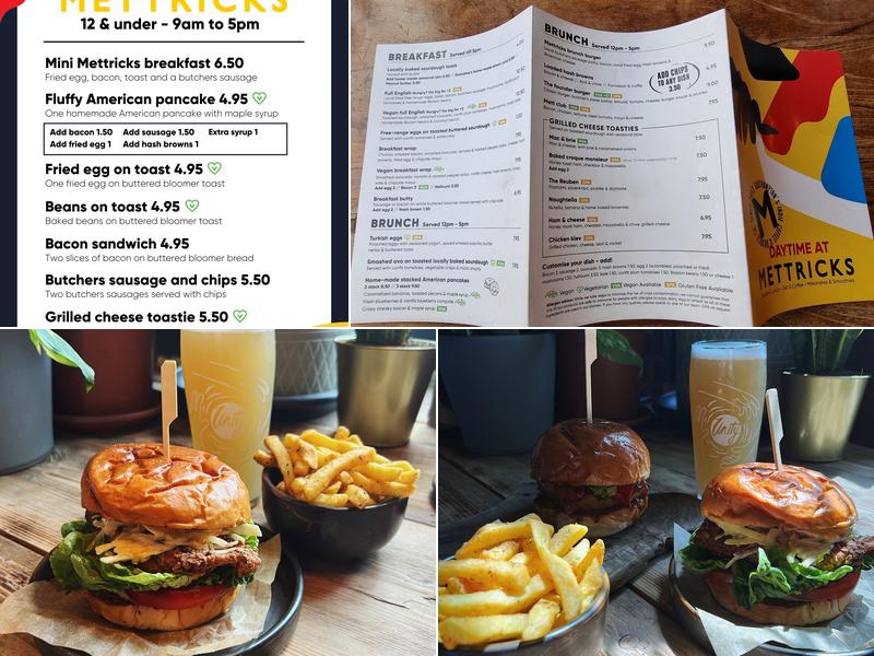 Mettricks Coffee & Brunch Menu