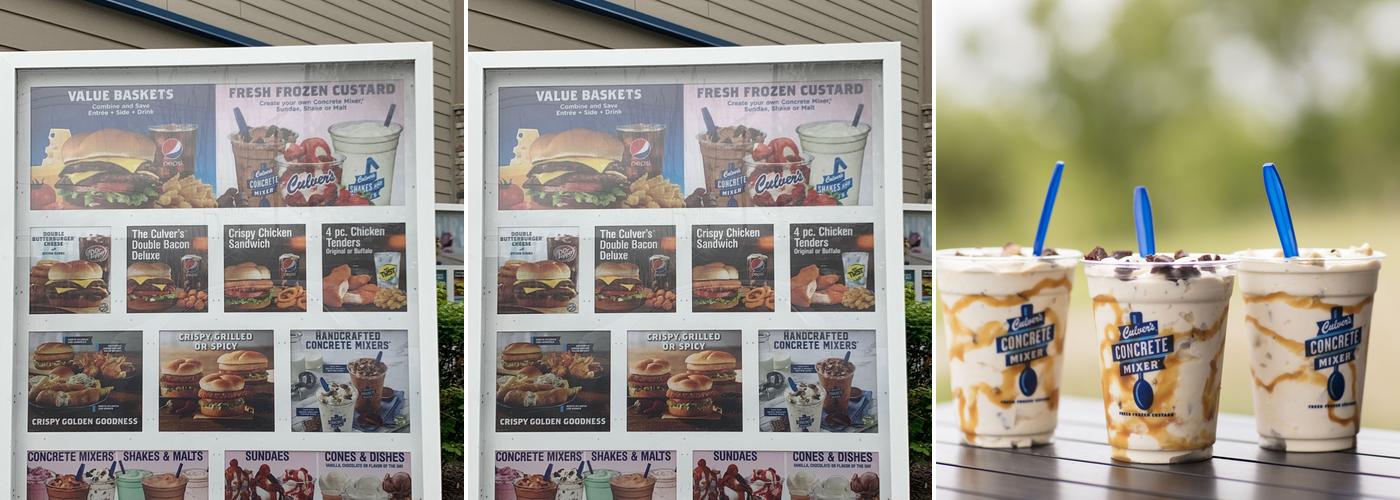 Culver’s Menu
