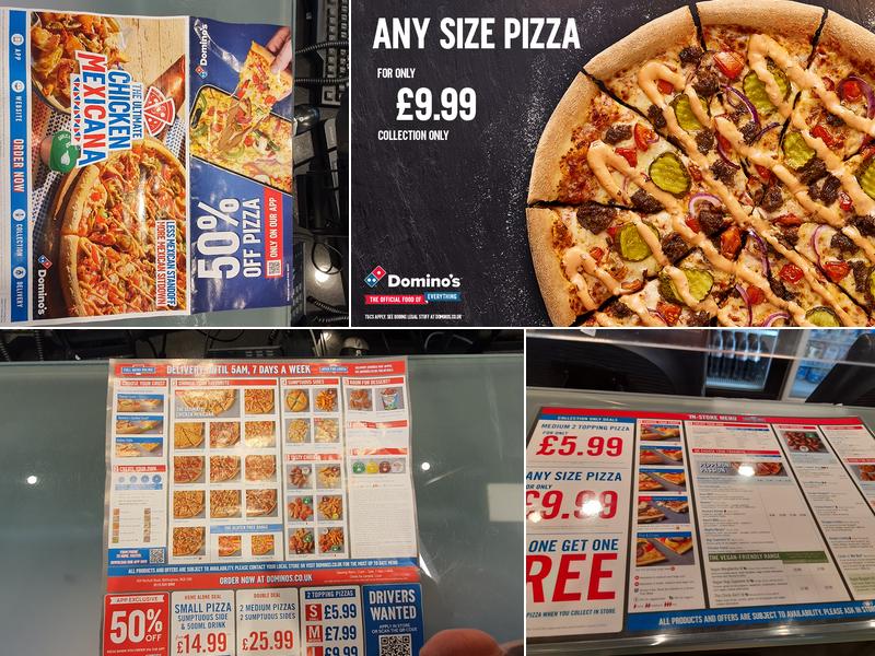Domino's Pizza - Nottingham - Nuthall Road Menu