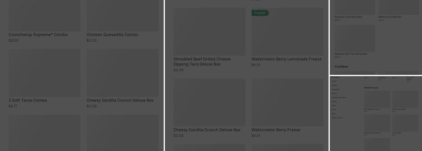 Taco Bell Menu