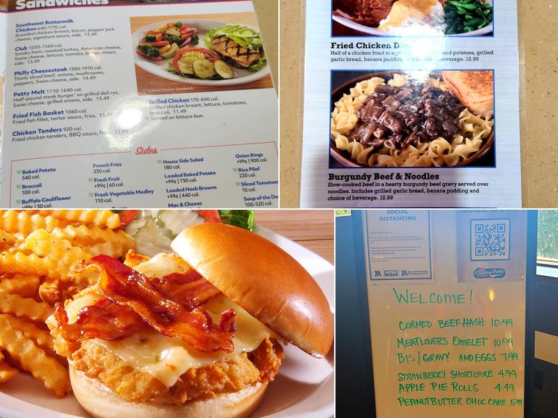 Country Pride Menu