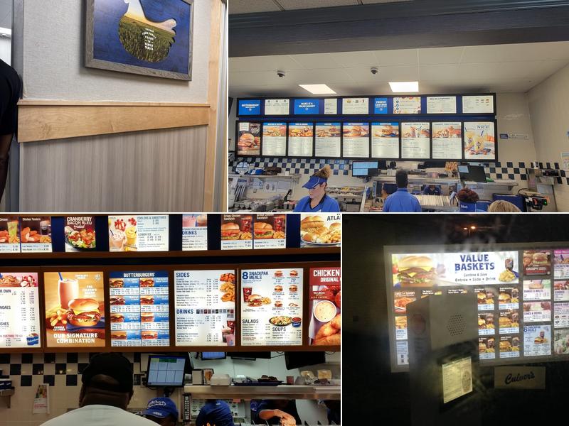 Culver’s Menu