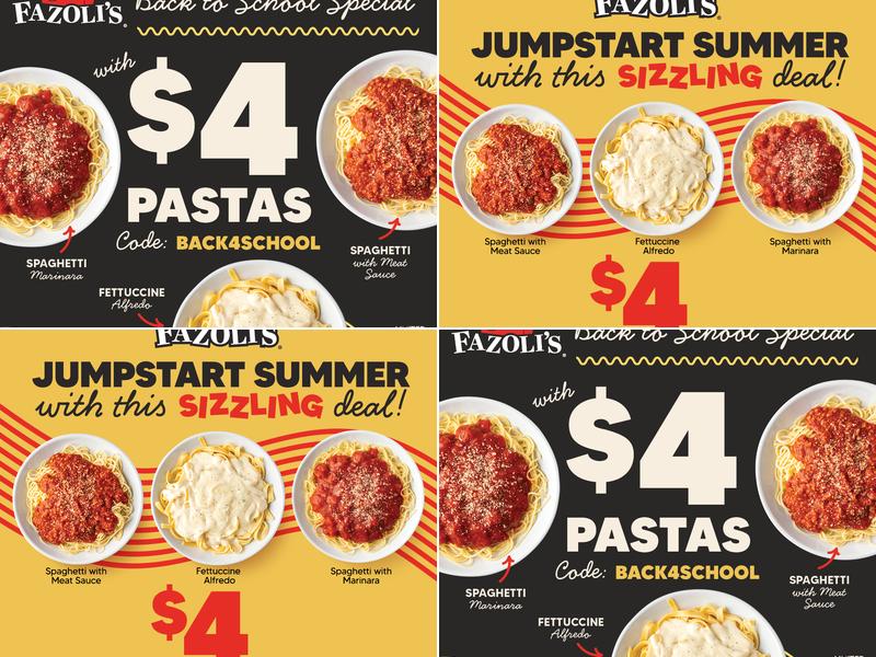 Fazoli's Menu