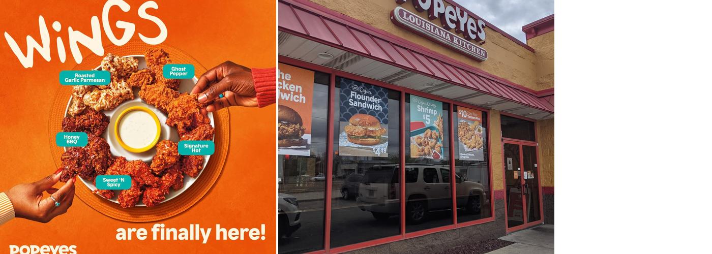 Popeyes Louisiana Kitchen Menu