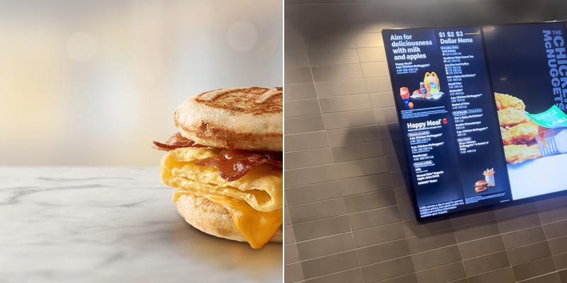 McDonald's Menu