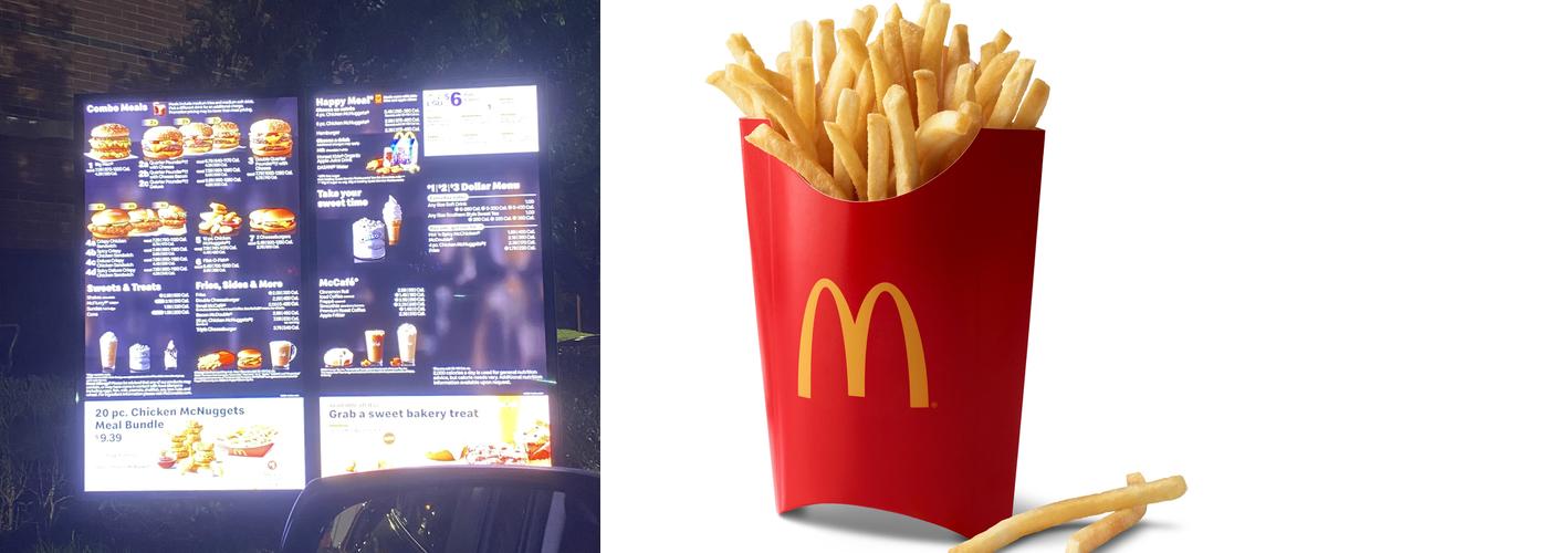 McDonald's Menu
