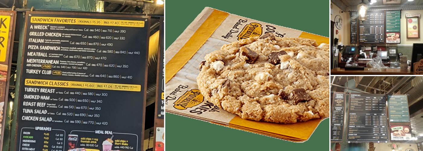 Potbelly Sandwich Shop Menu