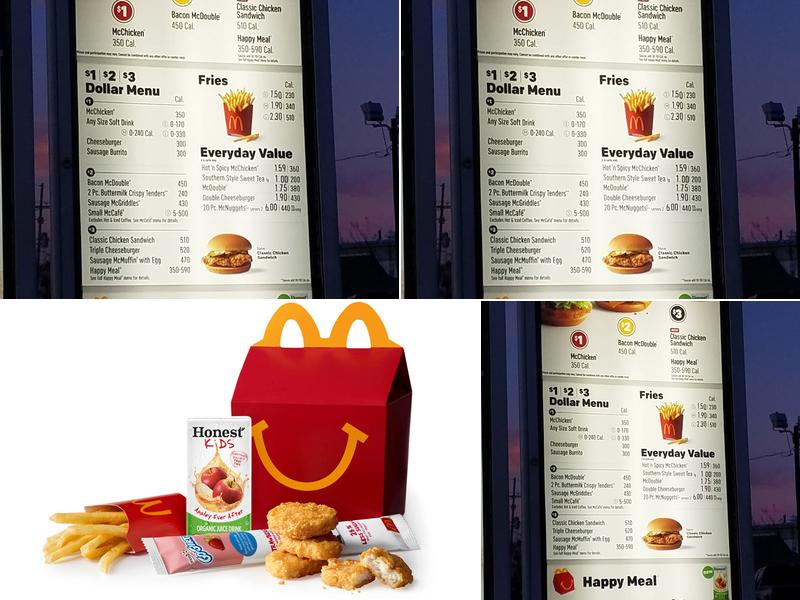 McDonald's Menu