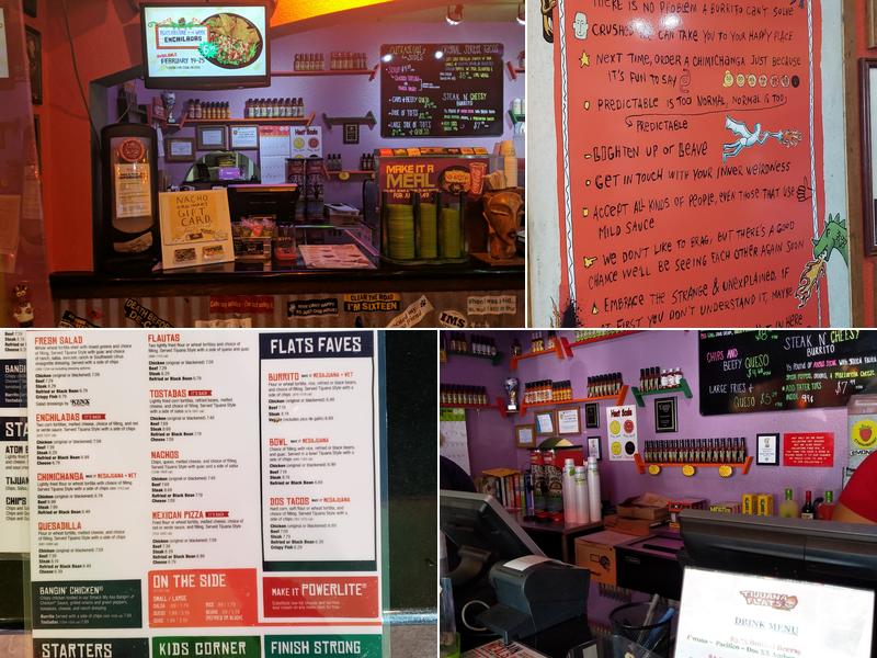 Tijuana Flats - Fishers Menu