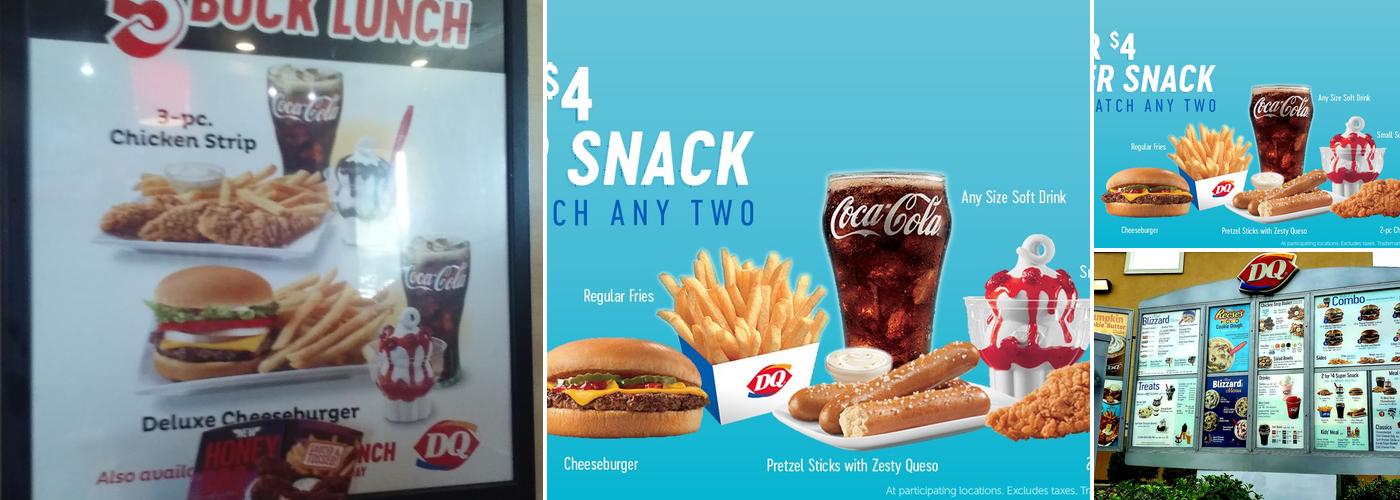 Dairy Queen Grill & Chill Menu