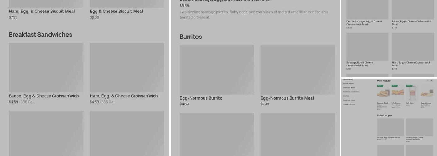 Burger King Menu