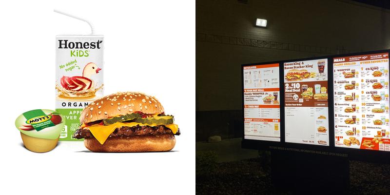 Burger King Menu