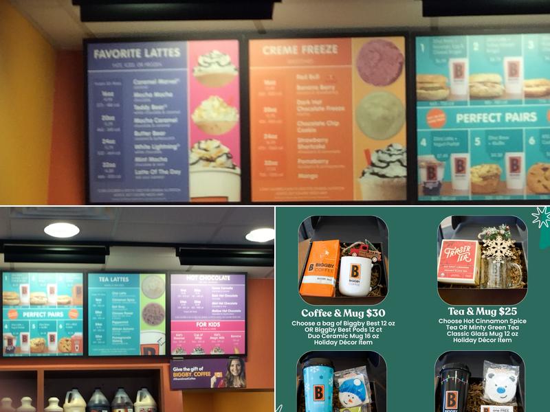 BIGGBY COFFEE Menu
