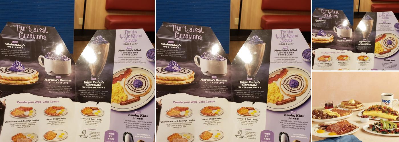 IHOP Menu