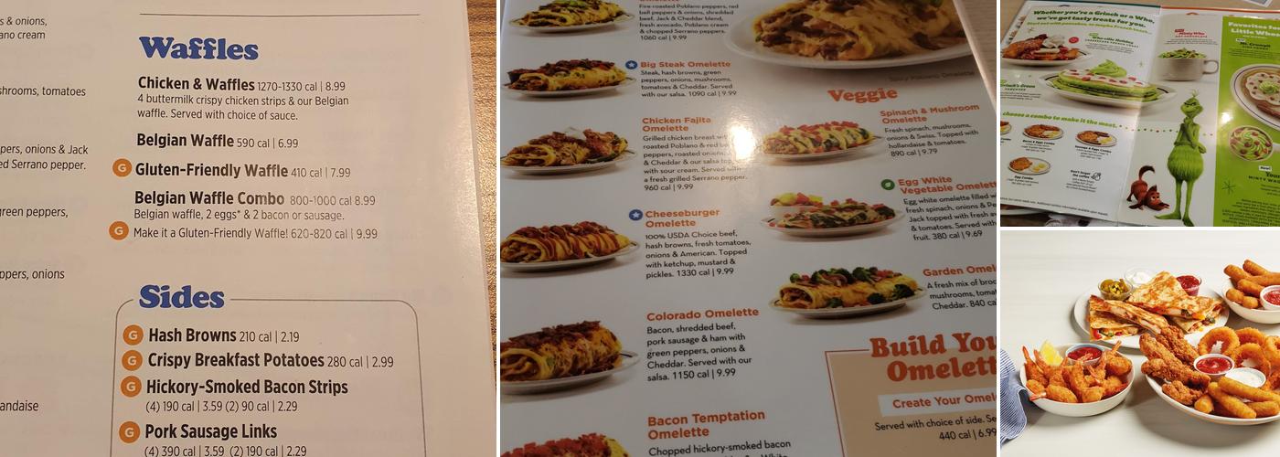 IHOP Menu