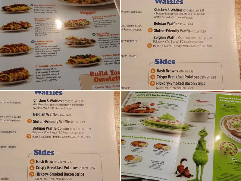 IHOP Menu