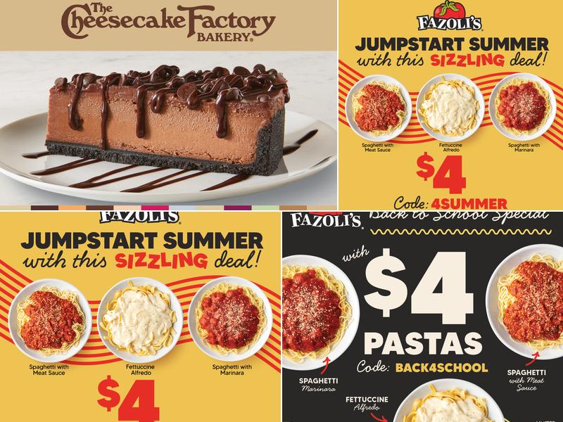 Fazoli's Menu