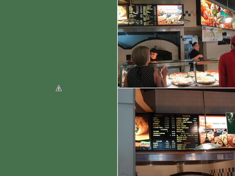 Sbarro Menu