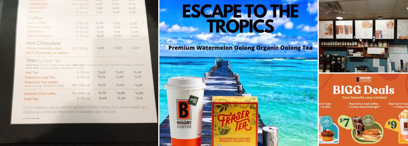 BIGGBY COFFEE Menu