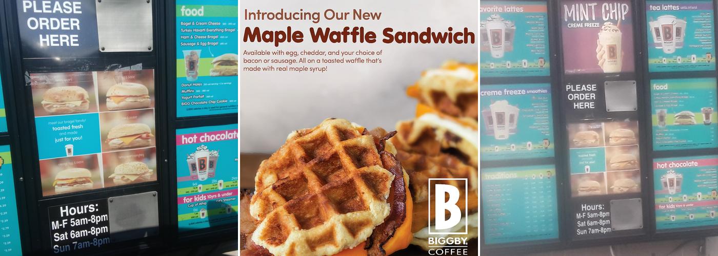 BIGGBY COFFEE Menu