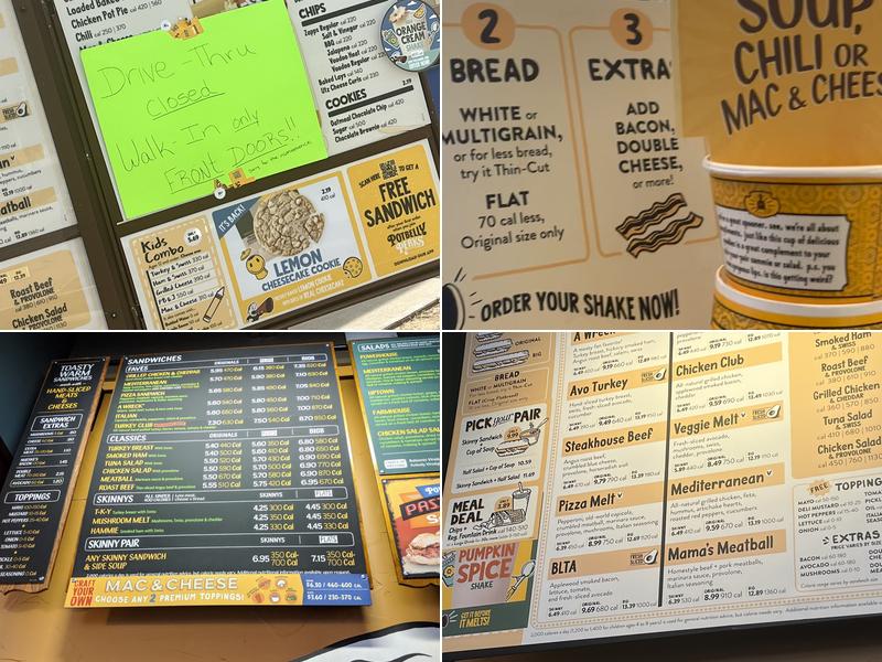 Potbelly Menu