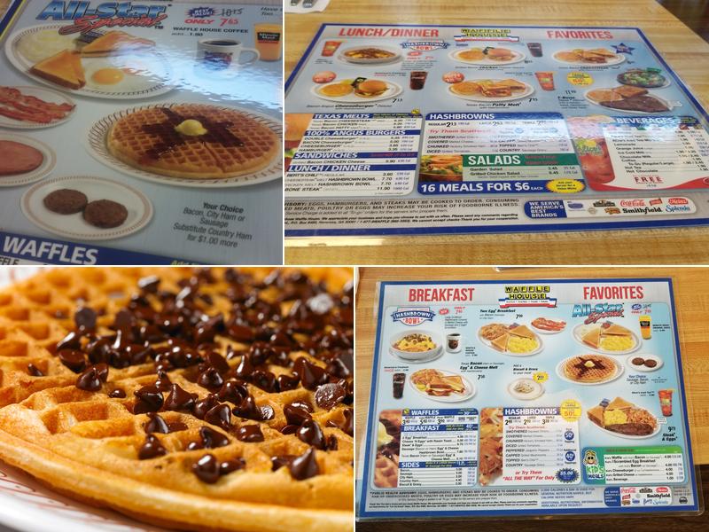 Waffle House Menu